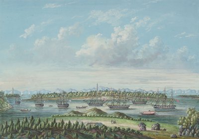 View of Whampoa, c.1860 by Tinqua